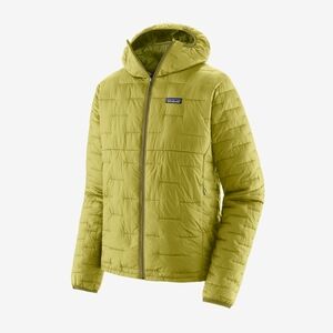 Patagonia Micro Puff Hooded Insulated Zip Puffy Jacket Bundle Green Men's Small